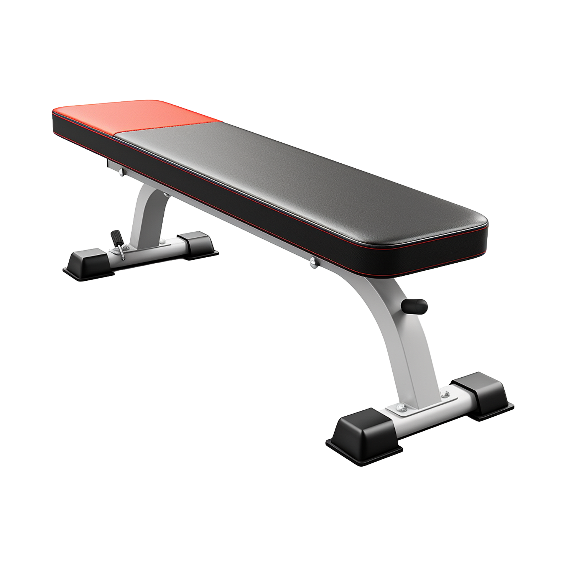 AI generated Abdominal gym bench isolated on transparent background