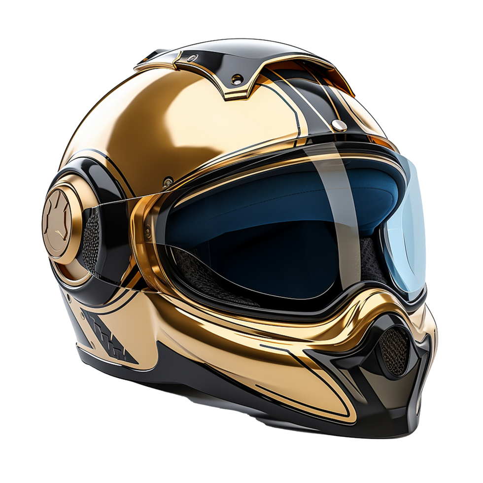 AI generated Helmet png isolated on transparent background