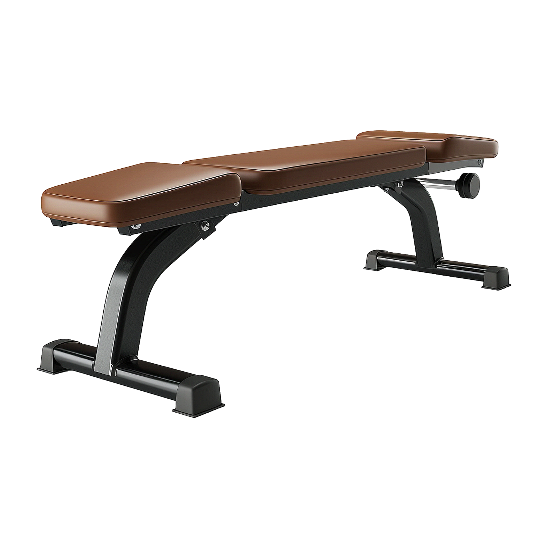 AI generated Abdominal gym bench isolated on transparent background