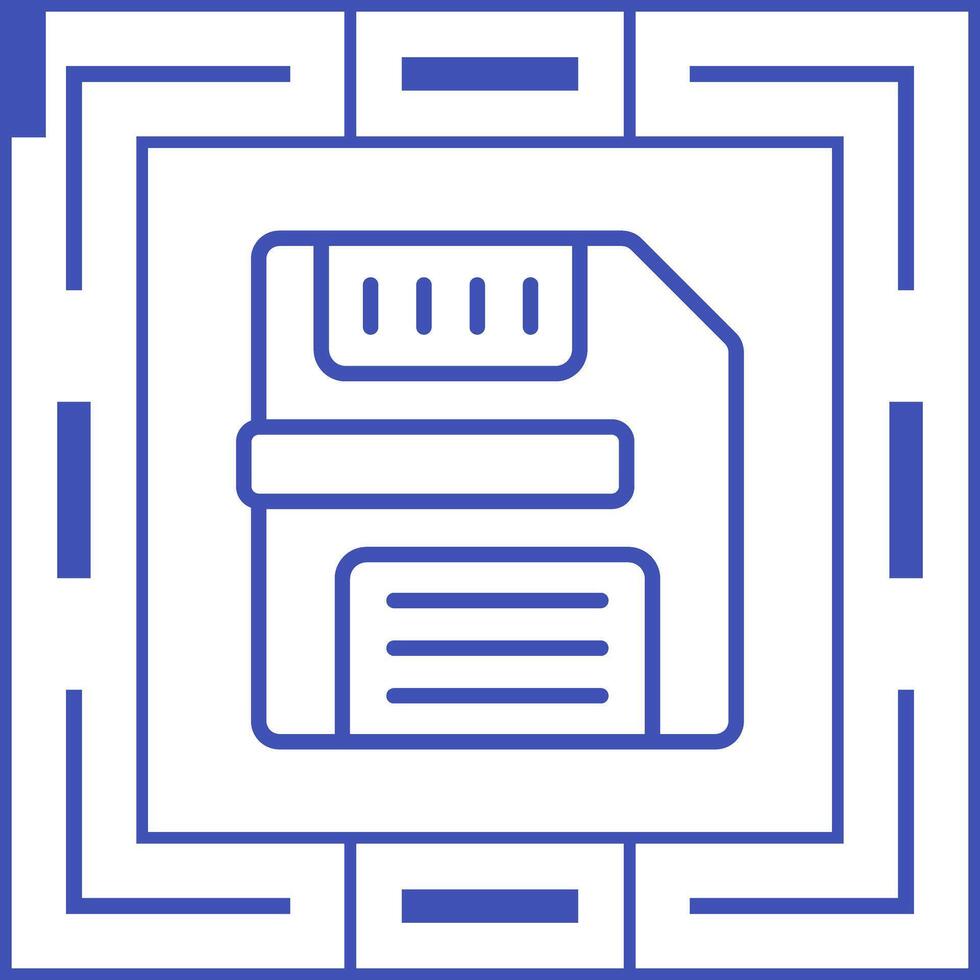 Floppy Disc Vector Icon