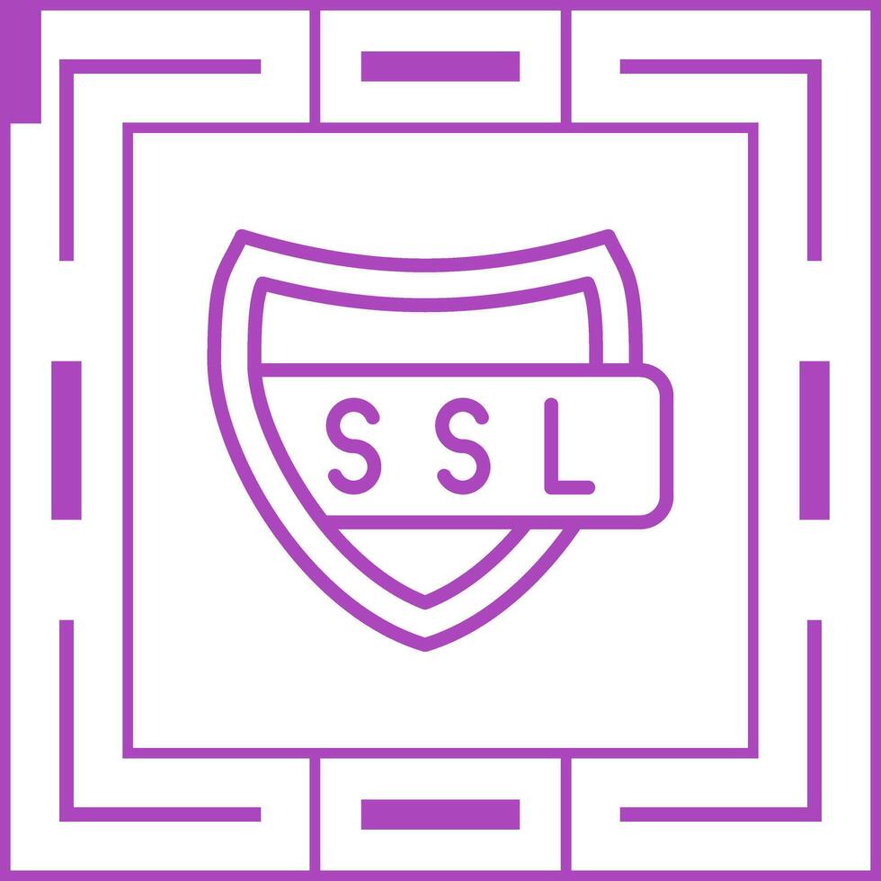SSL Certificate Vector Icon