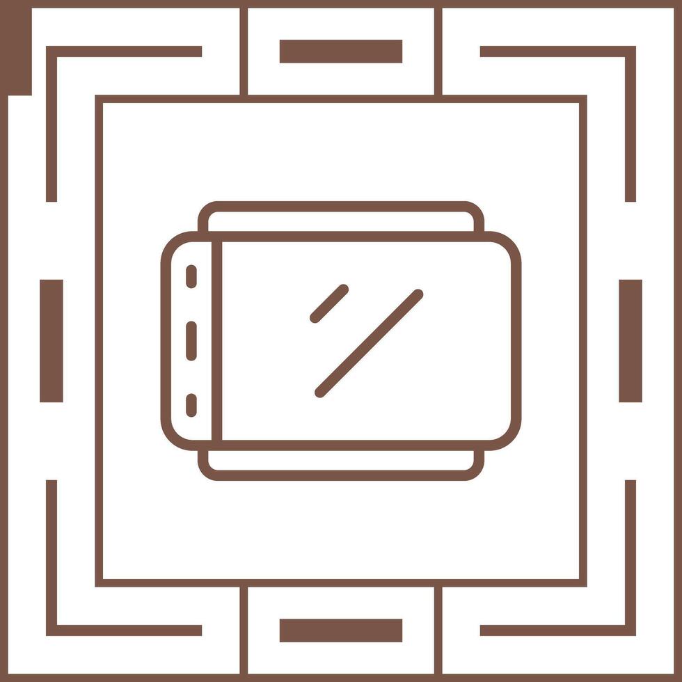 icono de vector de tableta gráfica