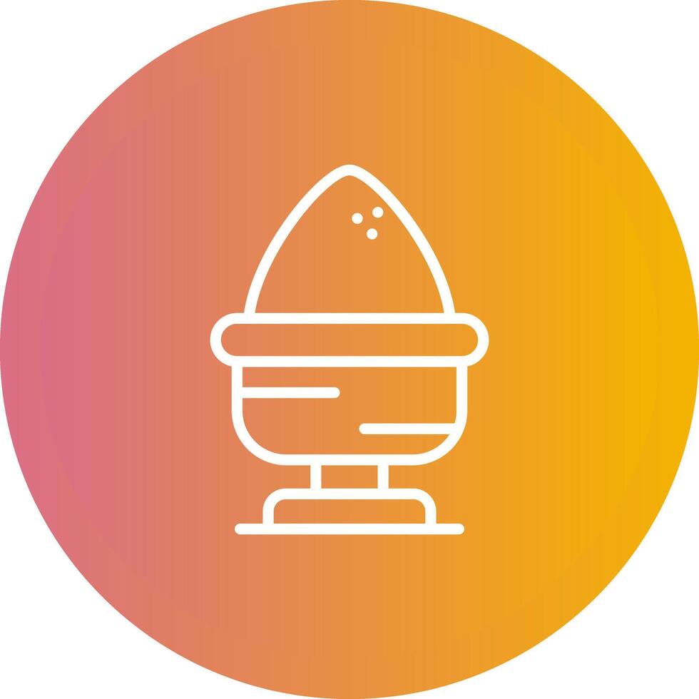 Boiled Egg Vector Icon
