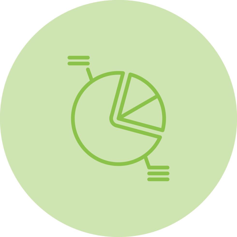 Pie Chart Vector Icon