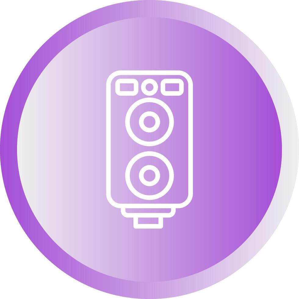 Sound System Vector Icon