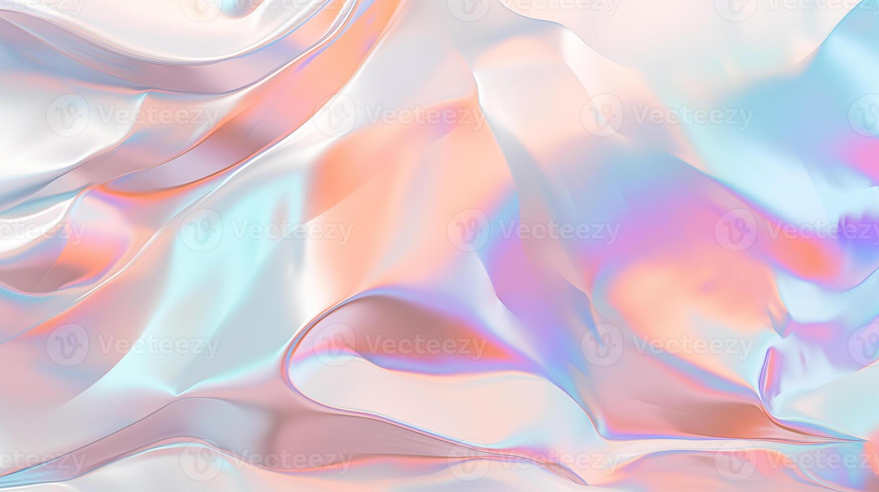 AI generated silk fabric shiny background photo