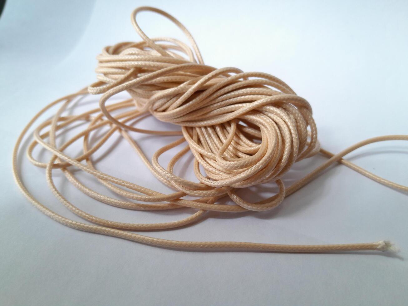 Photo of tangled rope or twine. This photo is perfect for calendar photos, magazines, book covers, posters, advertisements