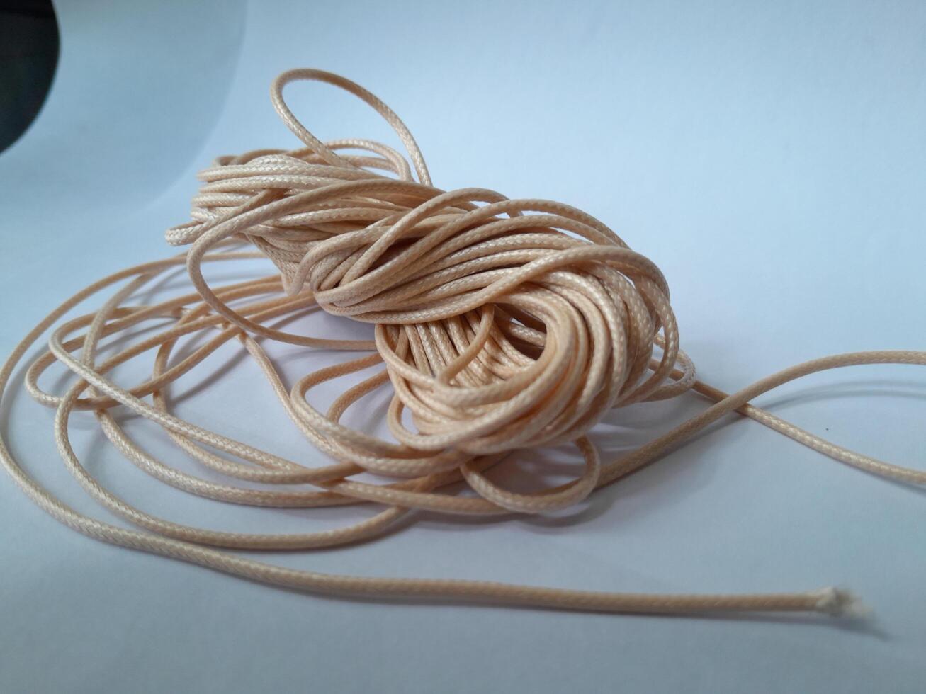 Photo of tangled rope or twine. This photo is perfect for calendar photos, magazines, book covers, posters, advertisements