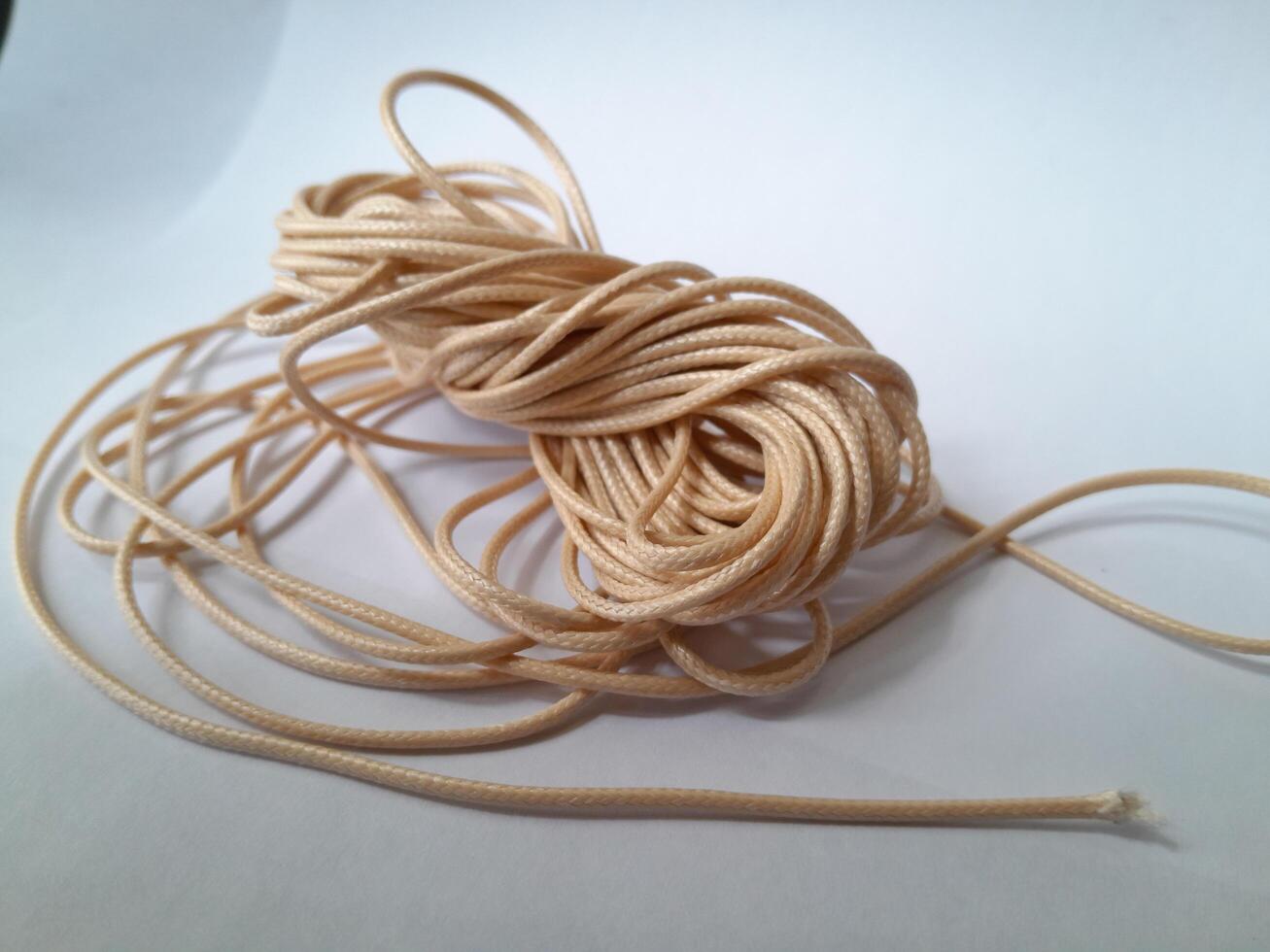 Photo of tangled rope or twine. This photo is perfect for calendar photos, magazines, book covers, posters, advertisements