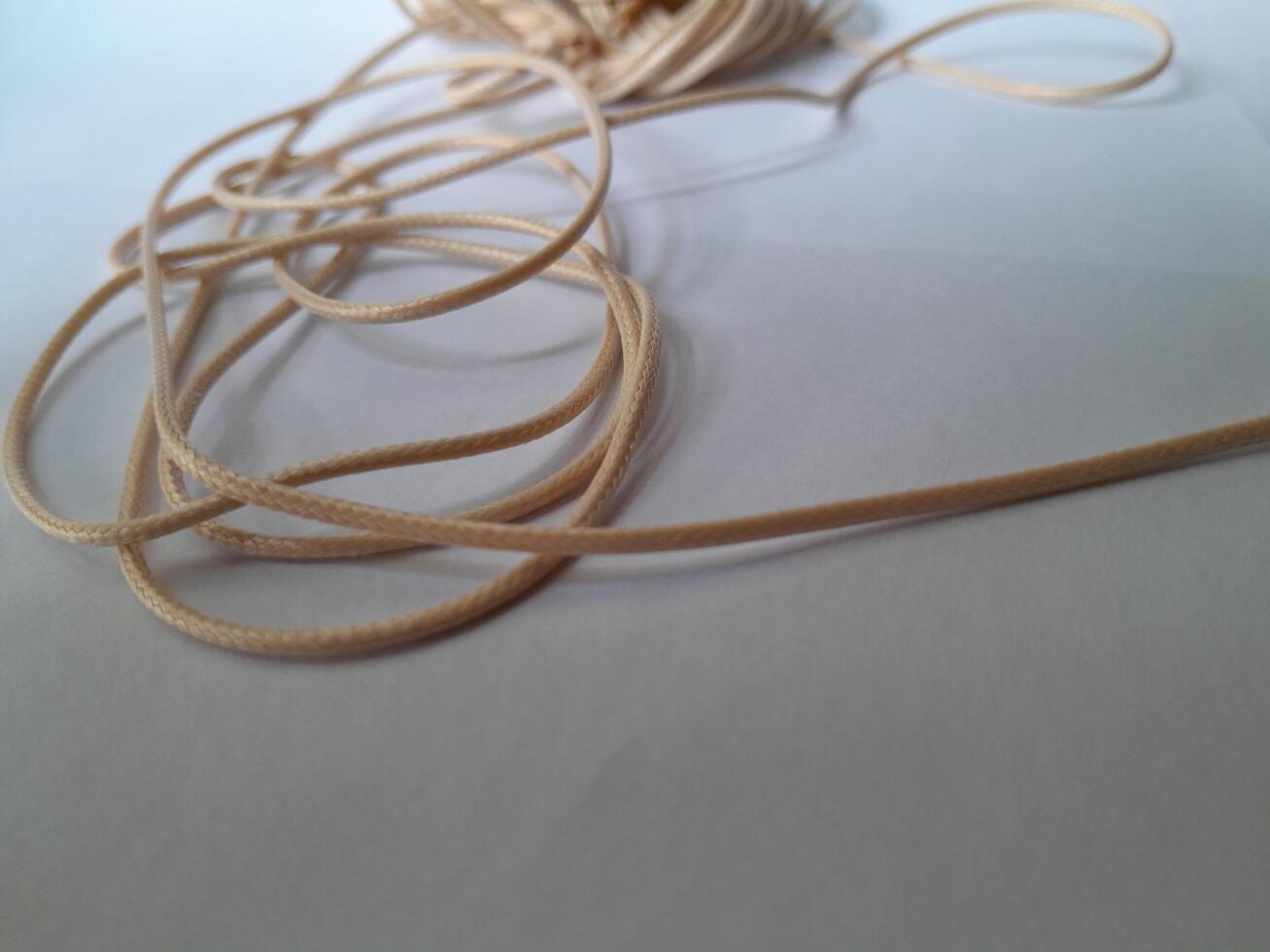 Photo of tangled rope or twine. This photo is perfect for calendar photos, magazines, book covers, posters, advertisements