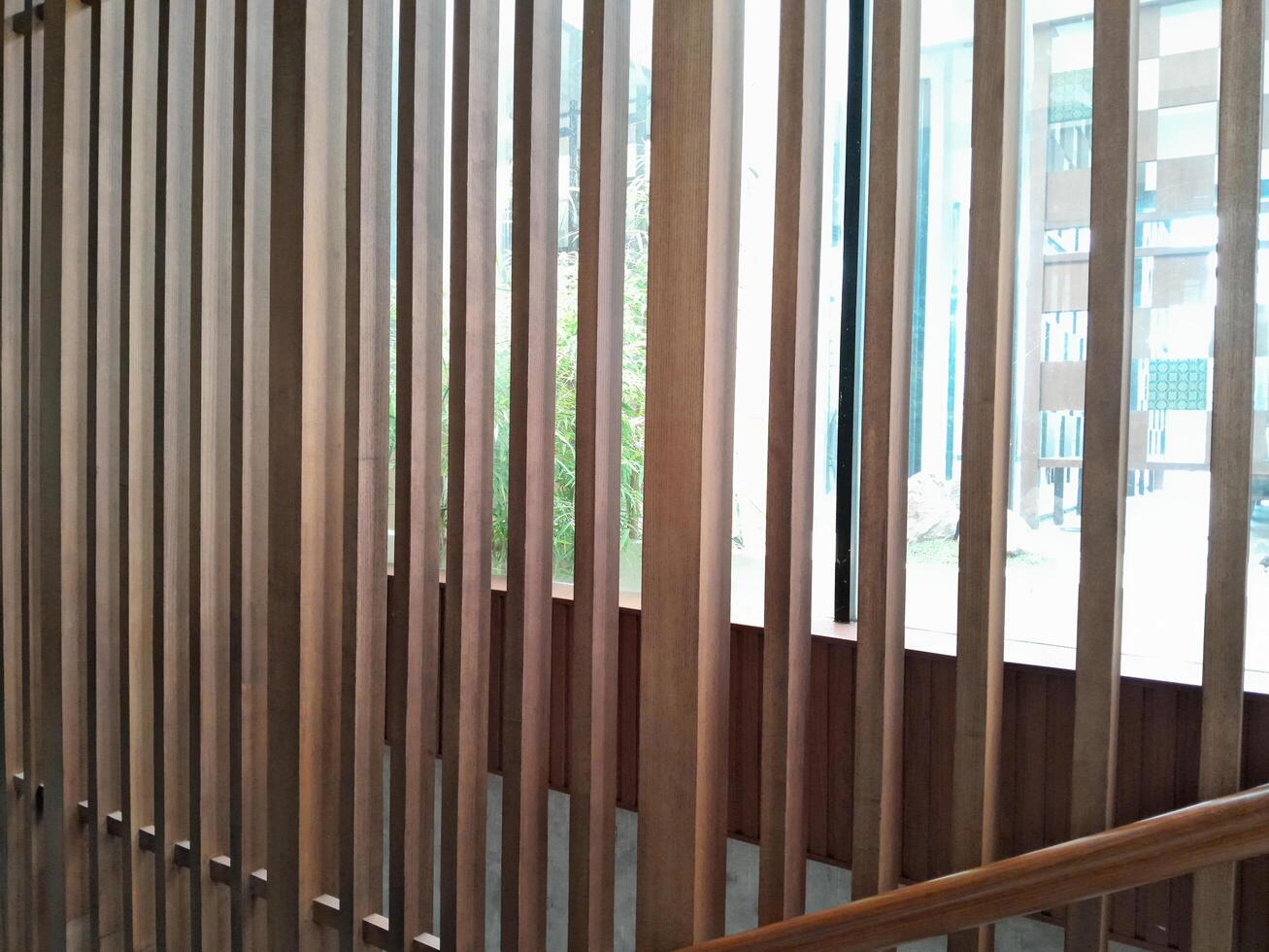 Photo of wooden partition or wooden wall. Perfect for magazines, newspapers and tabloids.
