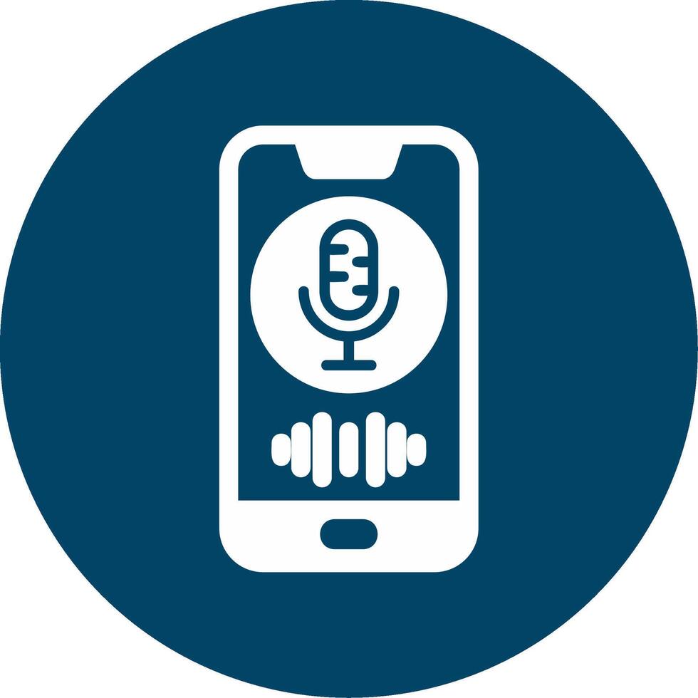 Voice Assistant Vecto Icon vector