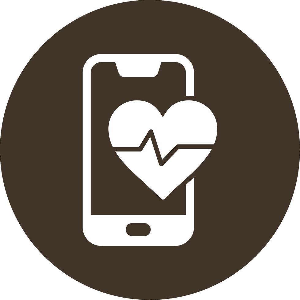 Heart Rate Vecto Icon vector