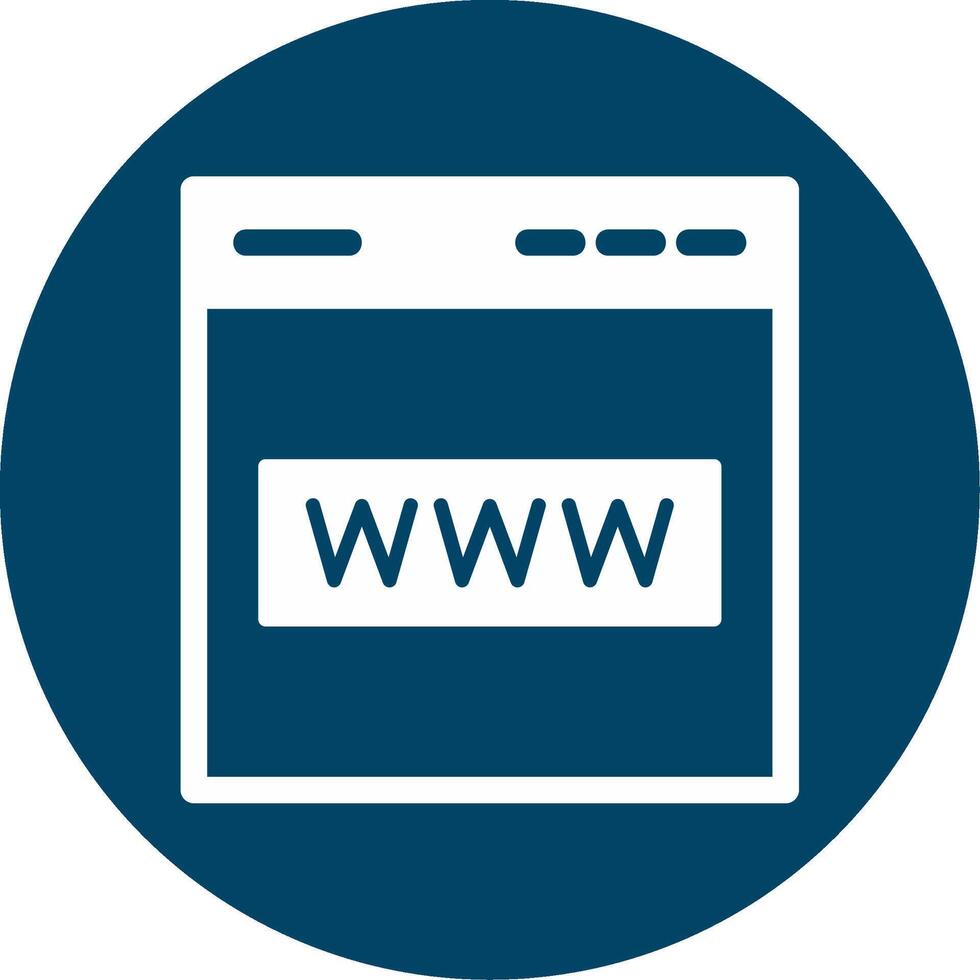 Web Site Vecto Icon vector