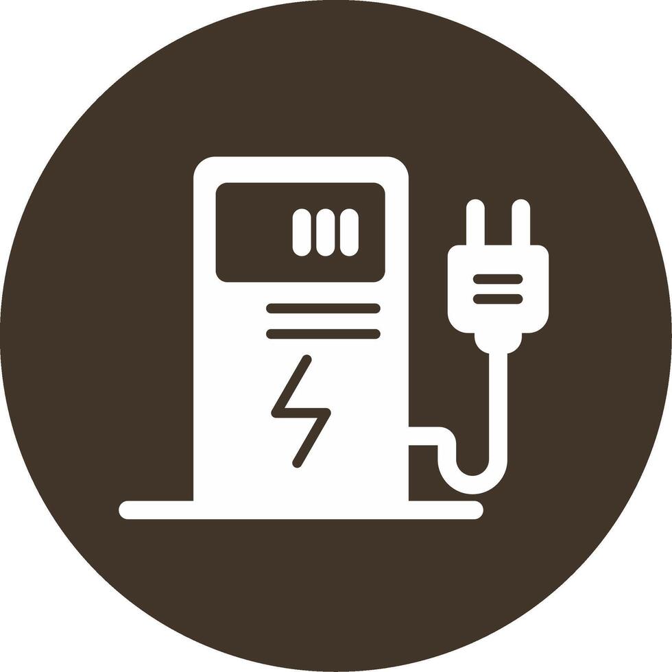 Electric Charge Vecto Icon vector
