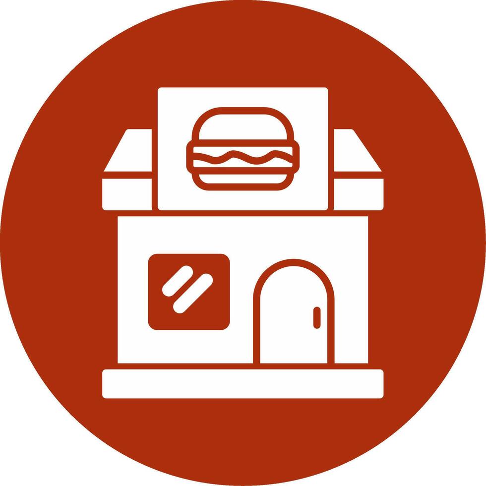 Food Shop Vecto Icon vector