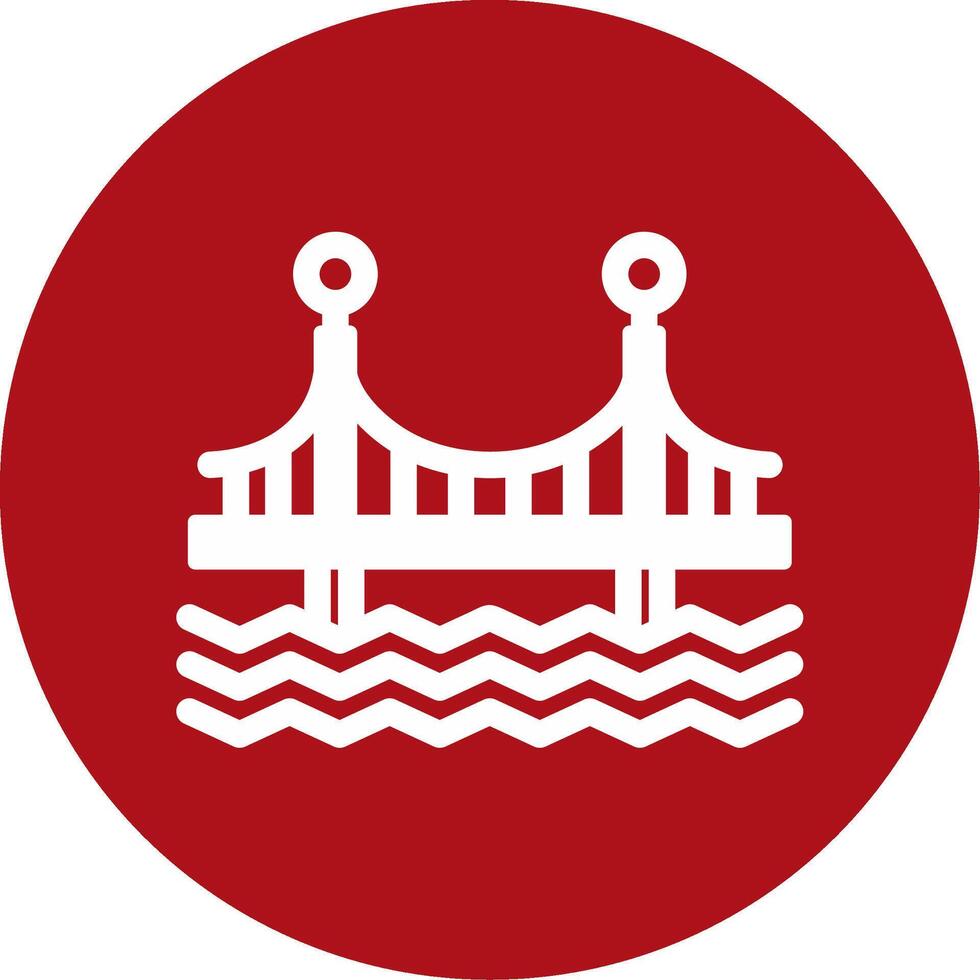 Bridge Vecto Icon vector