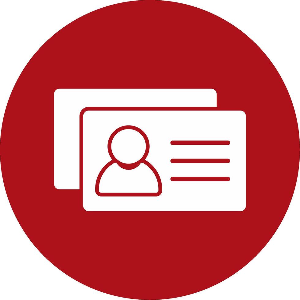Business Cards Vecto Icon vector