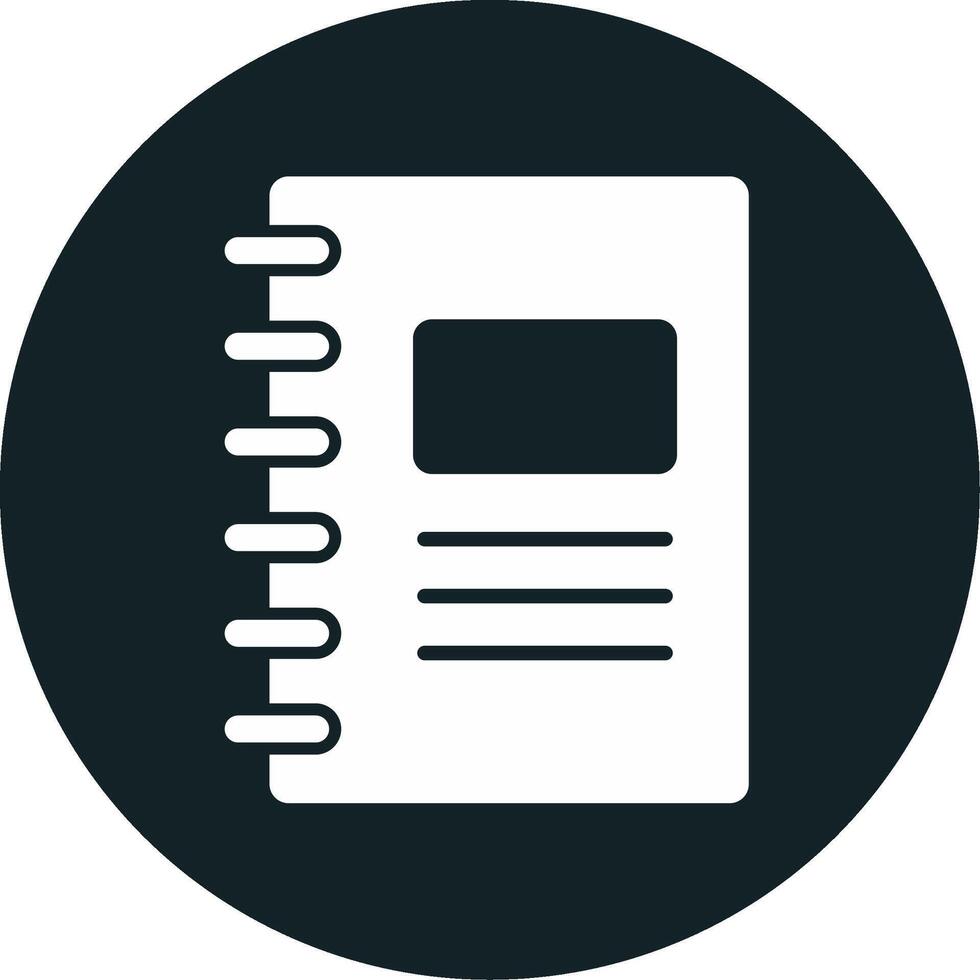 Notepad Vecto Icon vector