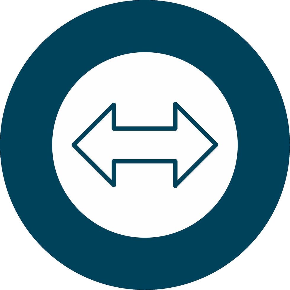Two Arrows Vecto Icon vector