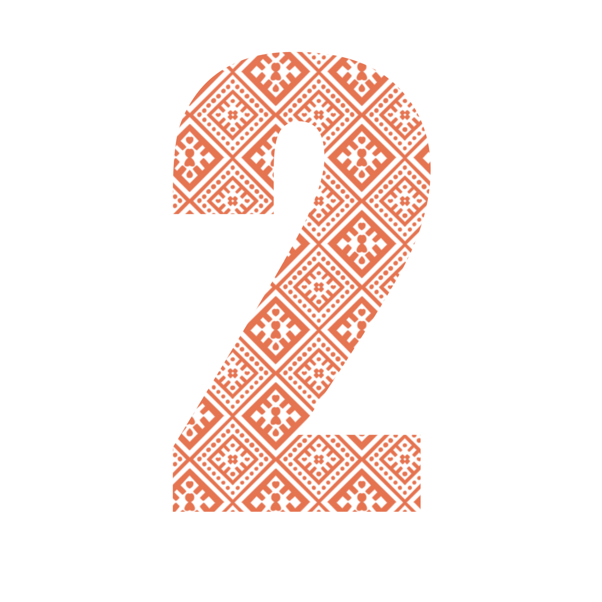 English numbers one to nine for decorating book covers advertising