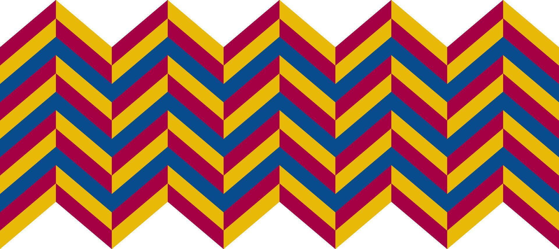 abstract chevron decorative vintage zigzag design background vector