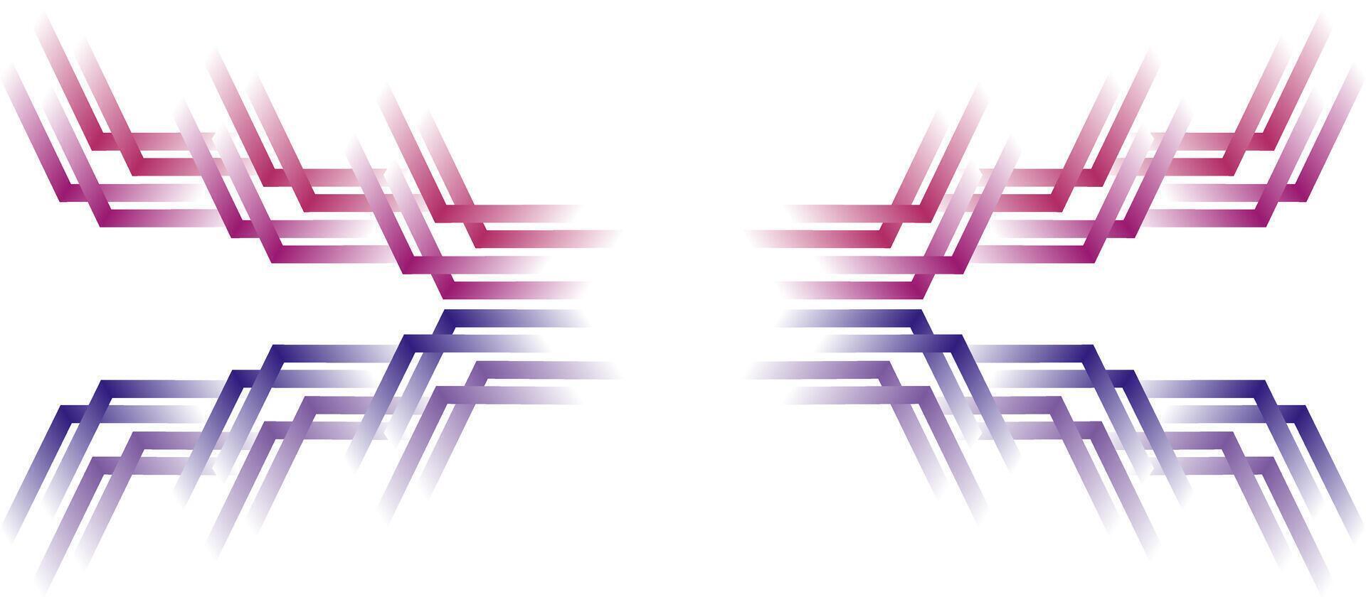 abstract chevron stripes blurry gradient design background vector