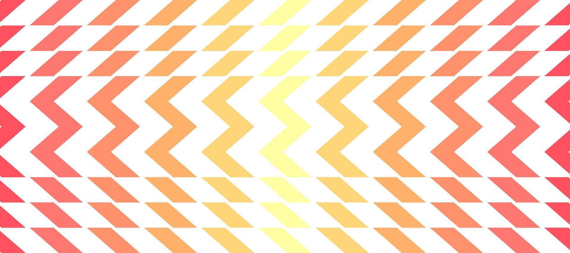 resumen naranja flecha cheurón decorativo diseño antecedentes vector