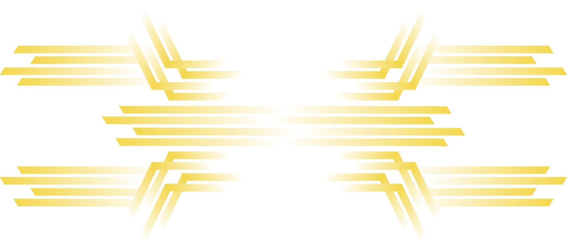 abstract yellow stripes blurry gradient design background vector