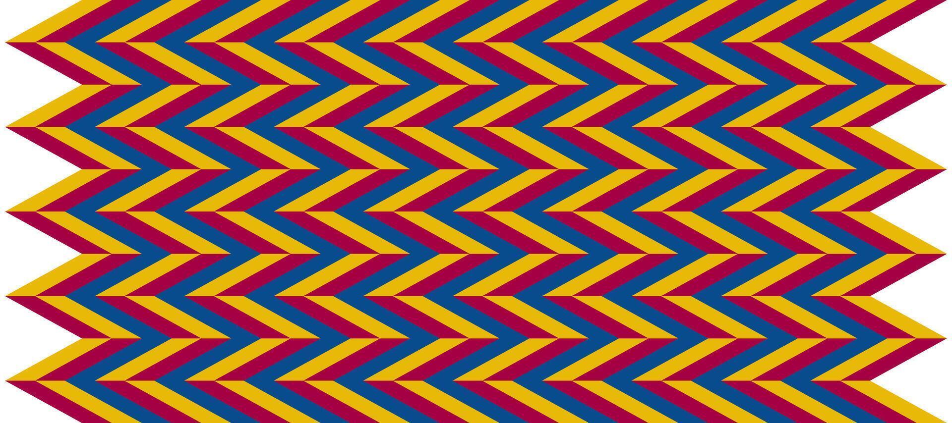 cheurón decorativo Clásico zigzag diseño antecedentes vector