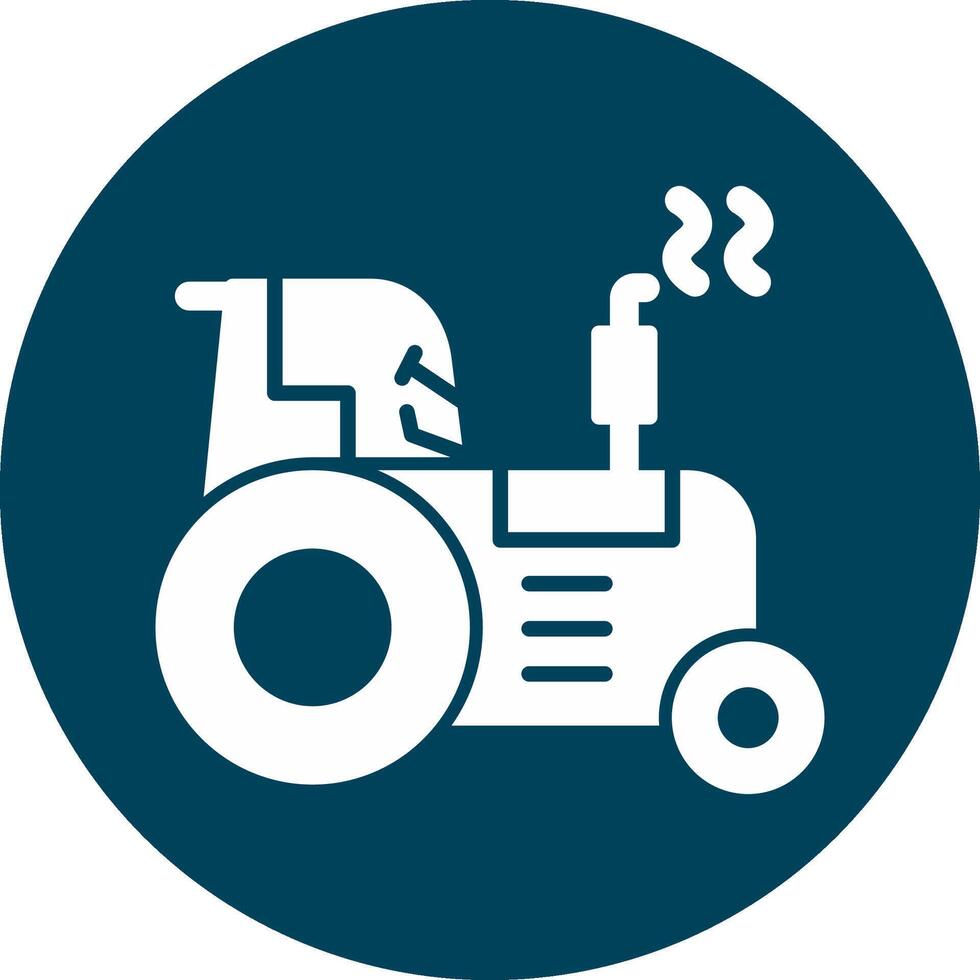 Tractor Vecto Icon vector