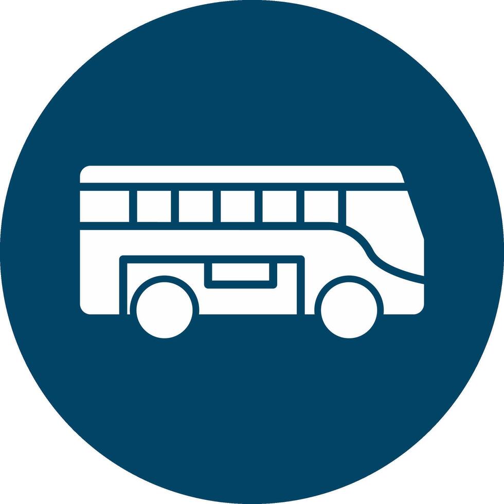 autobús vecto icono vector