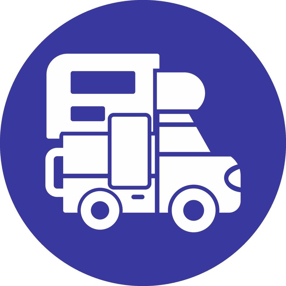 Camper Vecto Icon vector