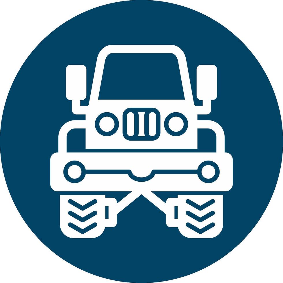 Jeep Vecto Icon vector