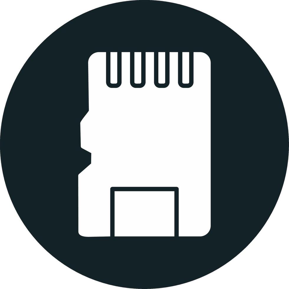 Sd Card Vecto Icon vector