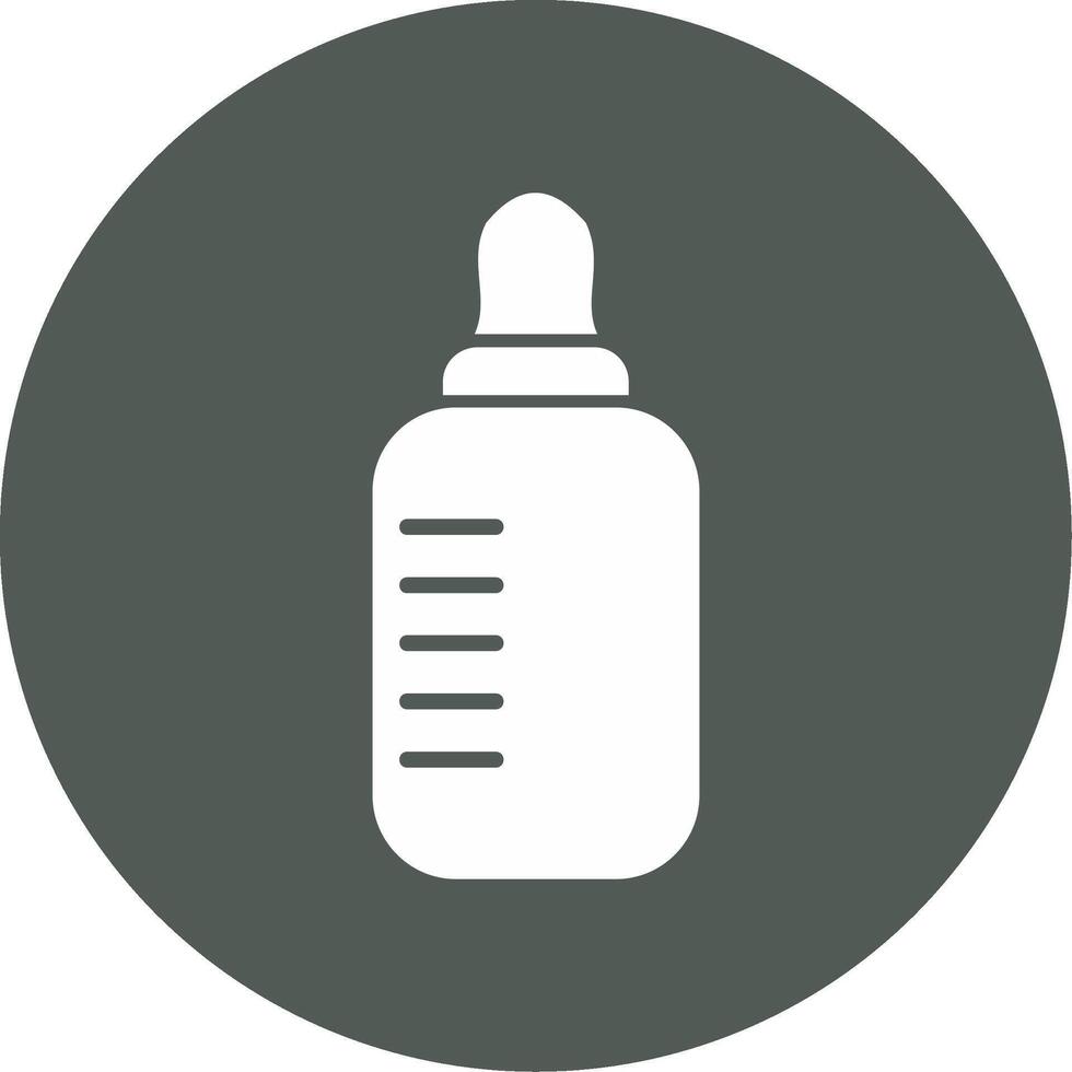 Baby Bottle Vecto Icon vector