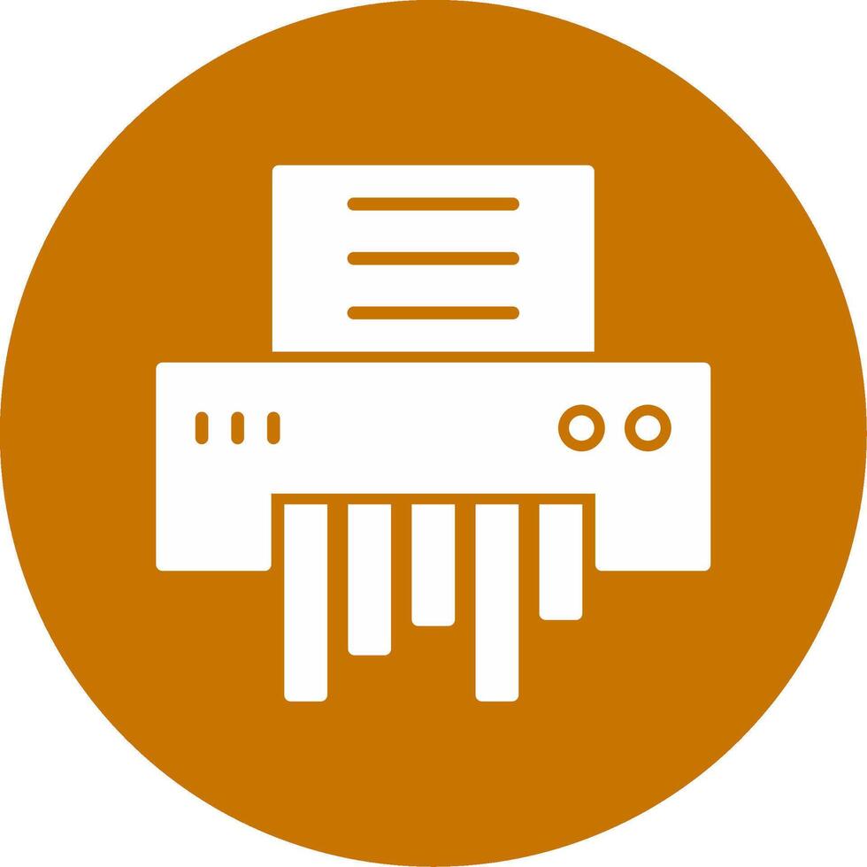 Paper Shredder Vecto Icon vector