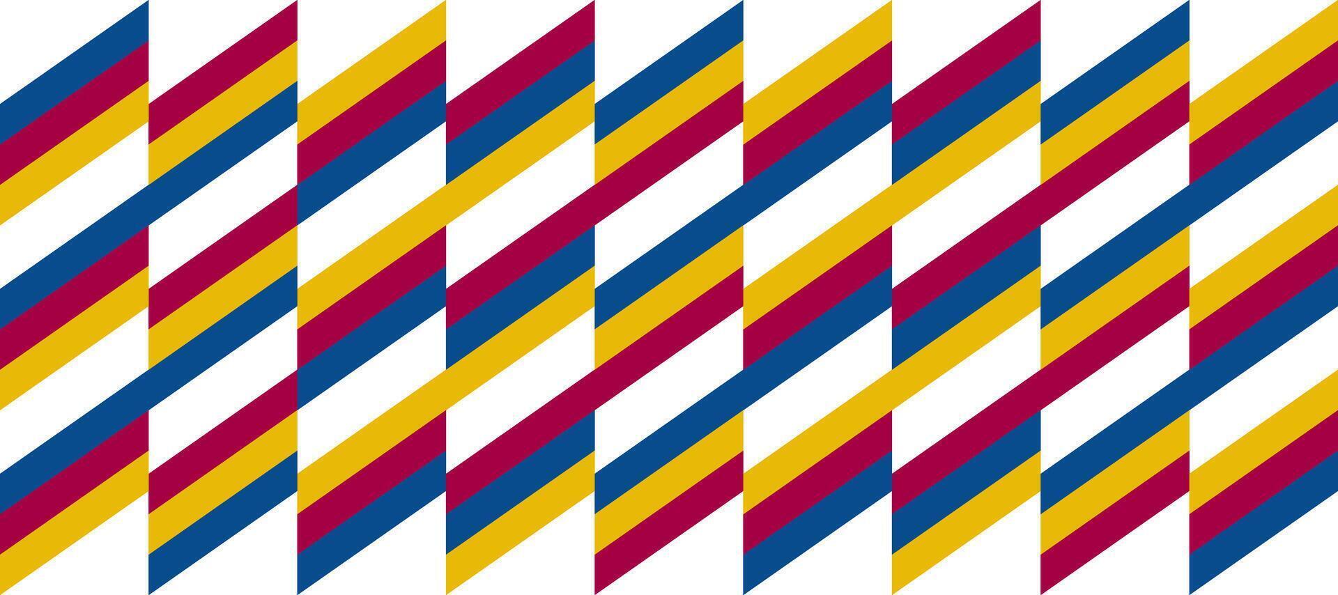 abstract colorful diagonal shape design background vector