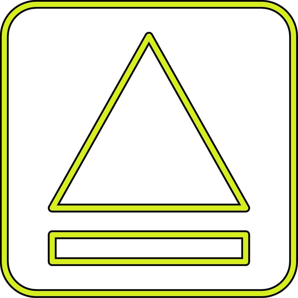 Eject Symbol Vecto Icon vector