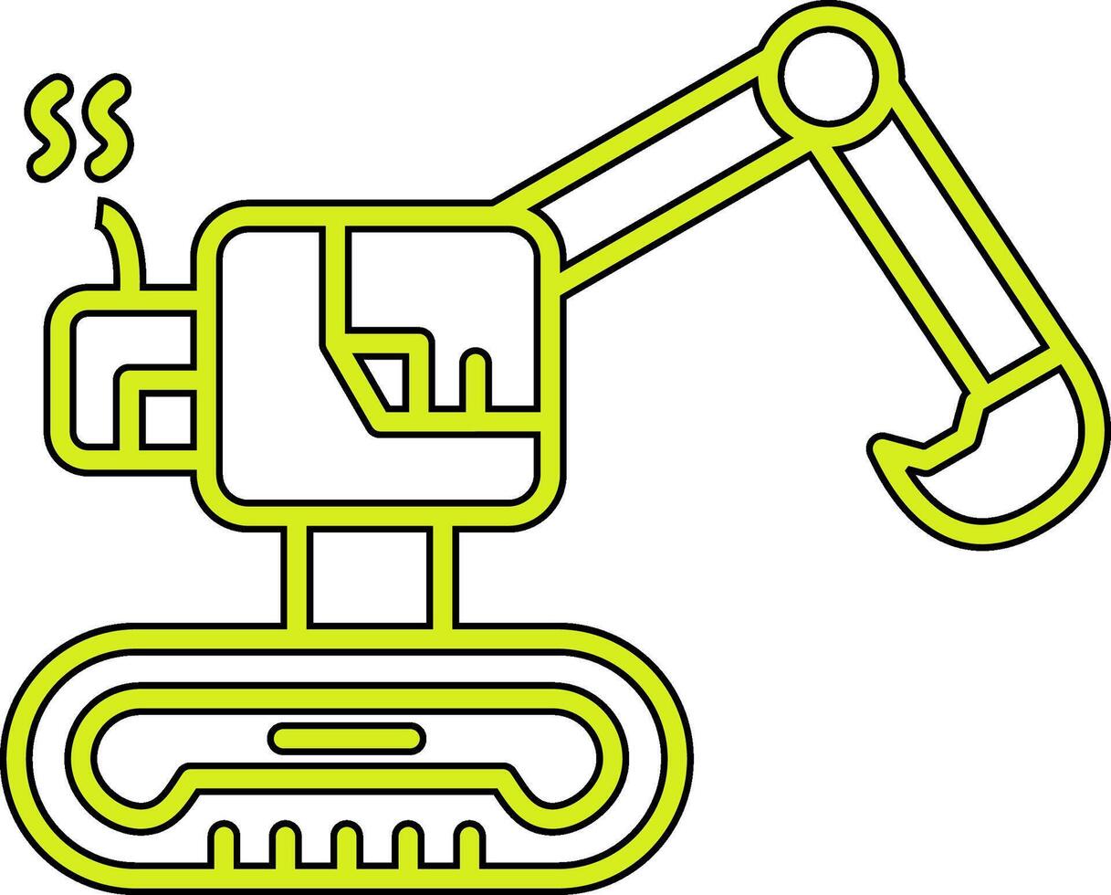 Digger Vecto Icon vector