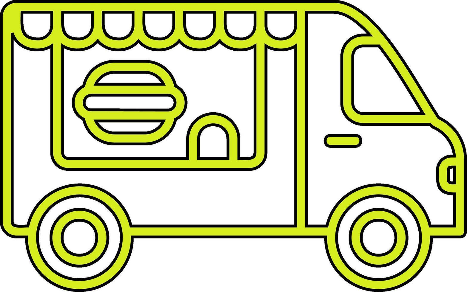 Food Truck Vecto Icon vector