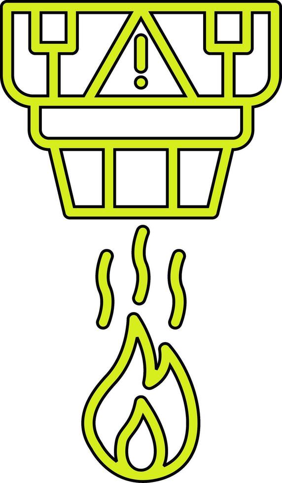 Smoke Detector Vecto Icon vector