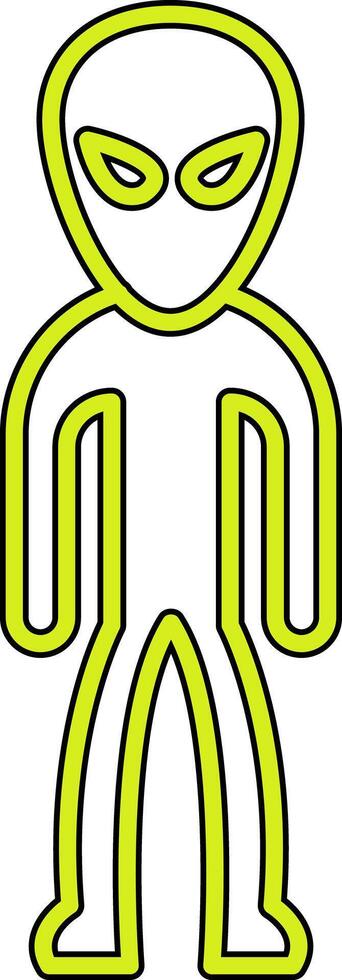 Alien Vecto Icon vector