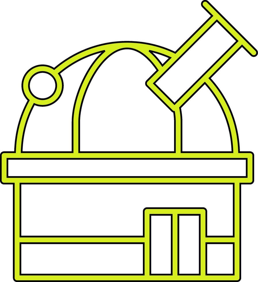Space Observatory Vecto Icon vector