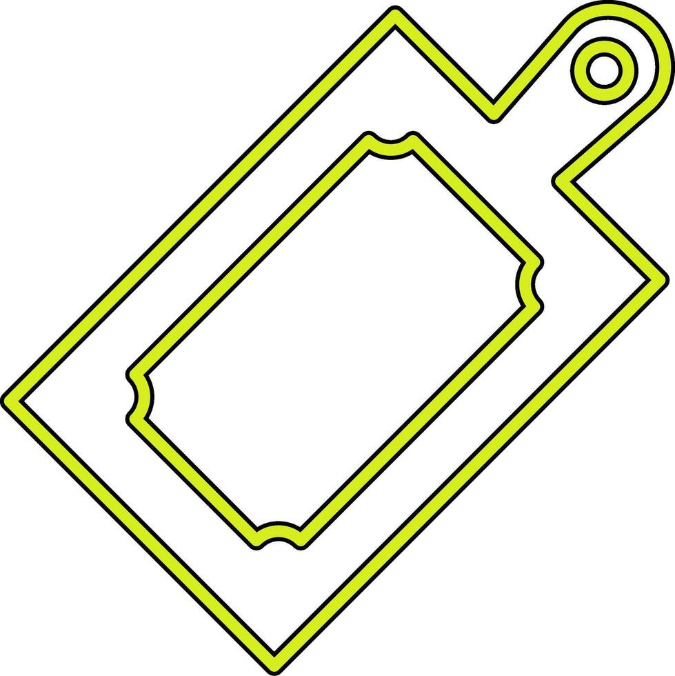 Chopping Board Vecto Icon vector