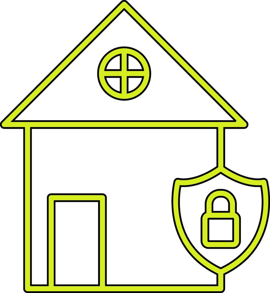 Home Security Vecto Icon vector