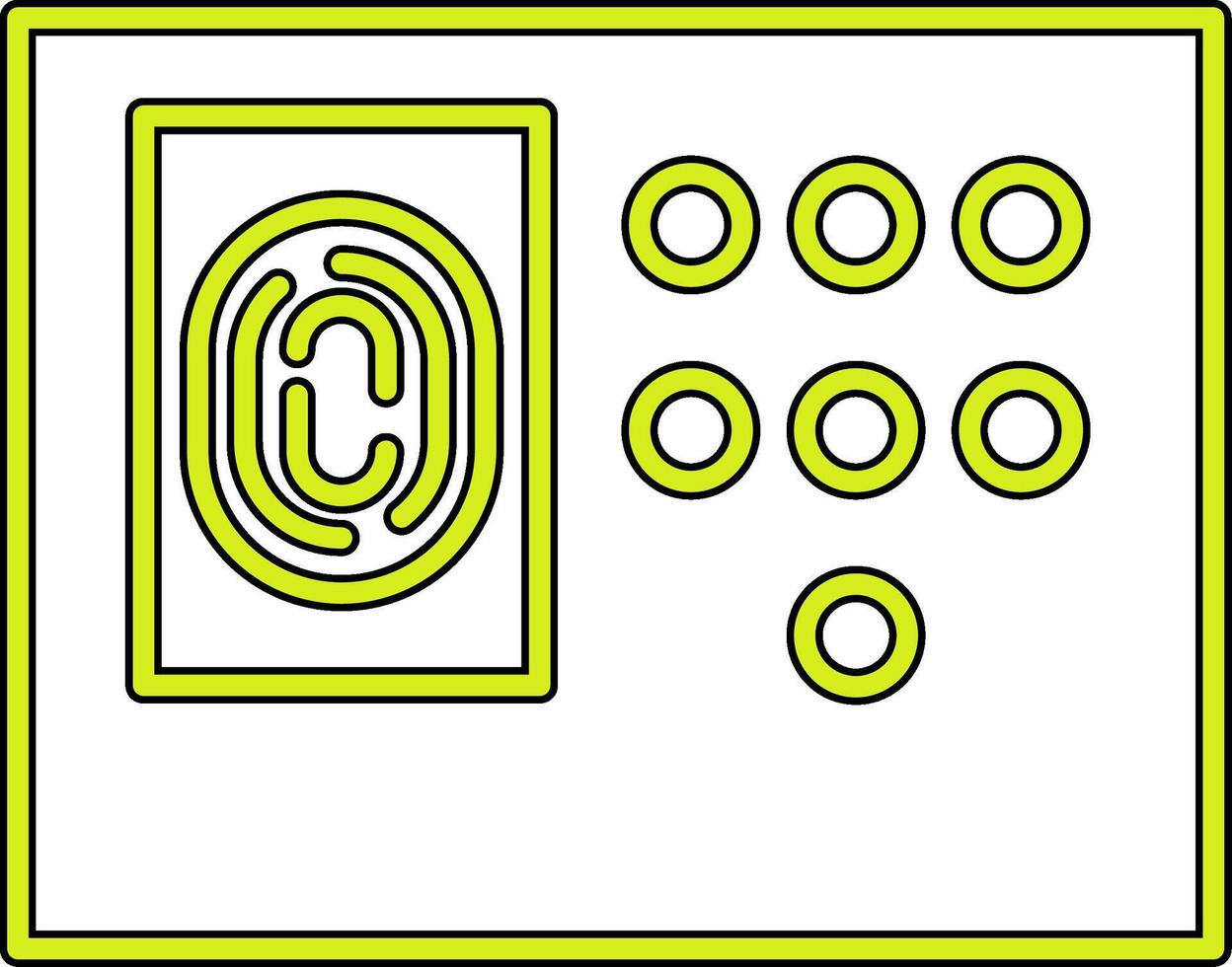 Security System Vecto Icon vector