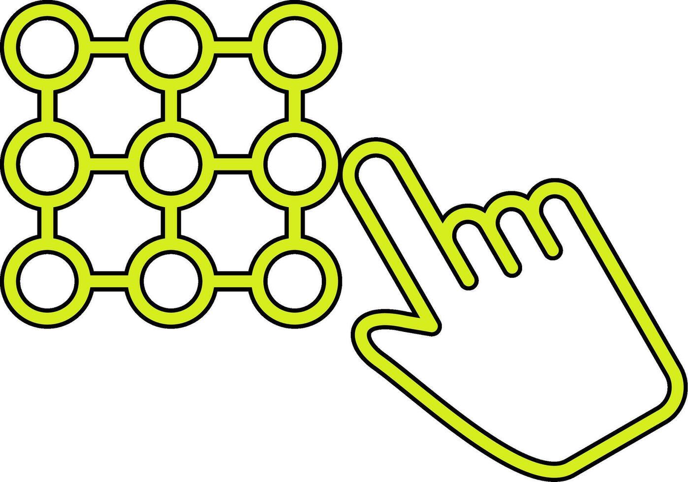 Access Code Vecto Icon vector