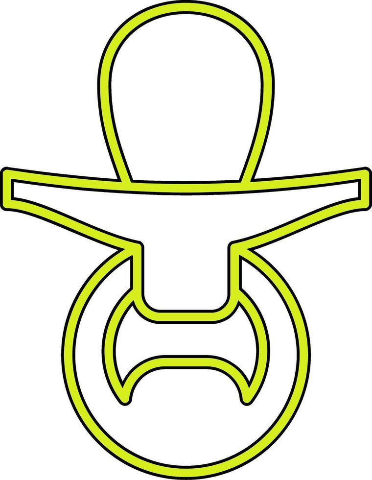 Pacifier Vecto Icon vector