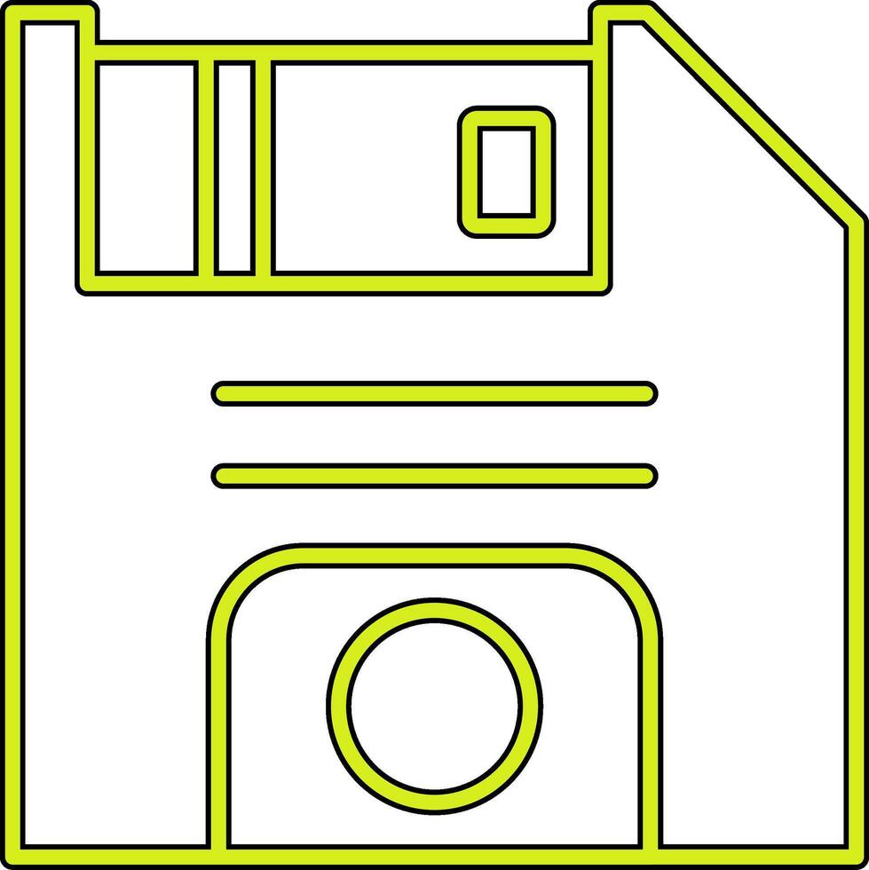 Floppy Disk Vecto Icon vector